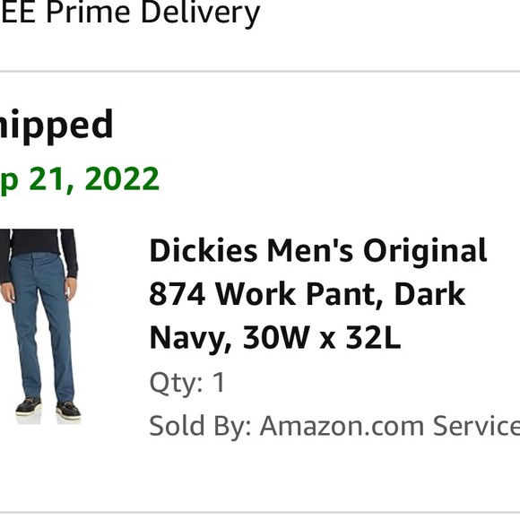 Dickies, 30W 32L - Picture 3 of 3